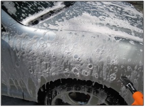Image of car washing