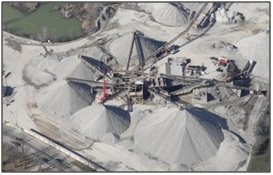 Image of a sand and gravel pit
